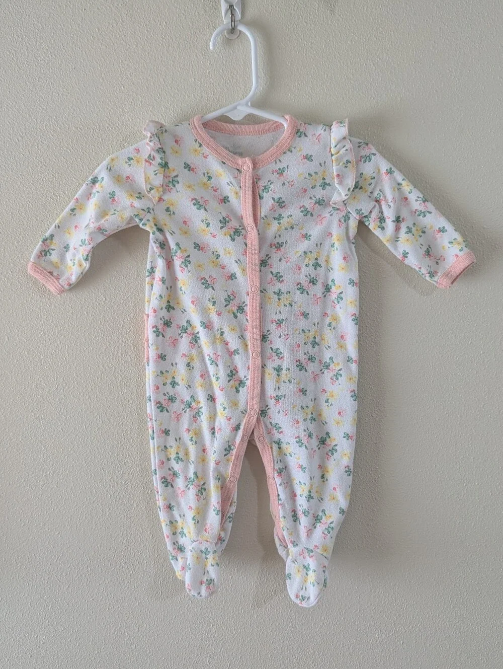 Ditsy Floral Ruffle Butt Pajamas
